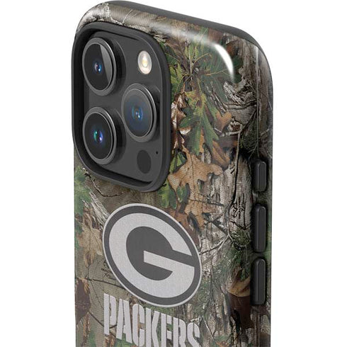 NFL Green Bay Packers Realtree Xtra Green Camo iPhone 16 Pro Impact Case